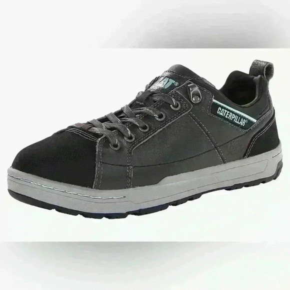 CAT Caterpillar Brode Steel Toe Work Shoes, Women's Size 5 M, Dark Gray - Picture 1 of 6